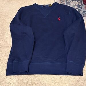 Polo by Ralph Lauren Men's Navy Crewneck Sweater